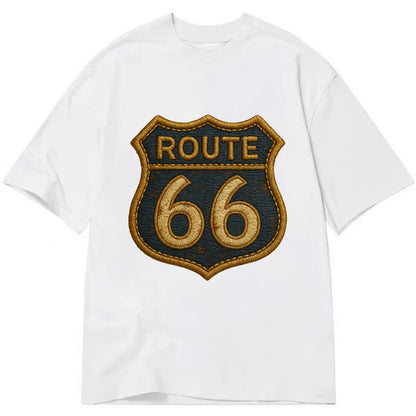 Route 66  - Classic T-shirt - White