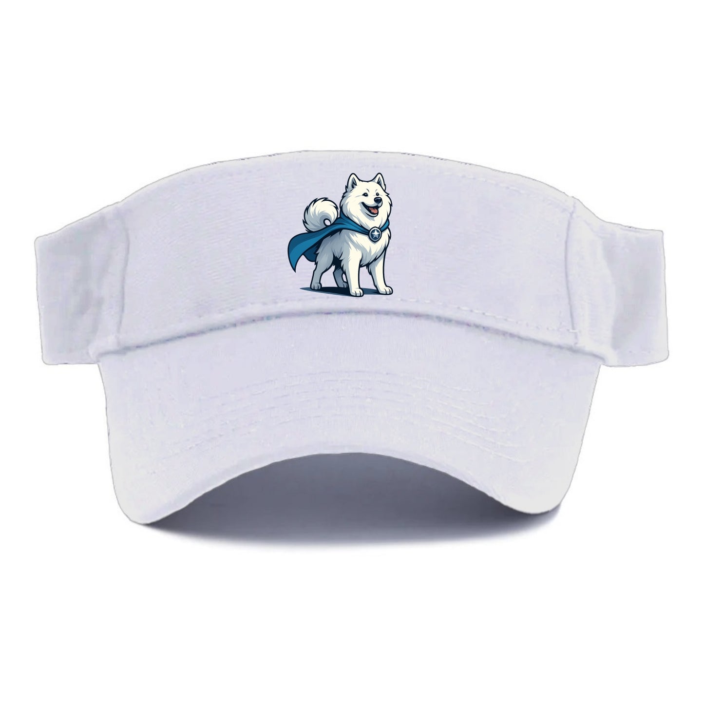 Samoyed Winter Hero  - Visor - White
