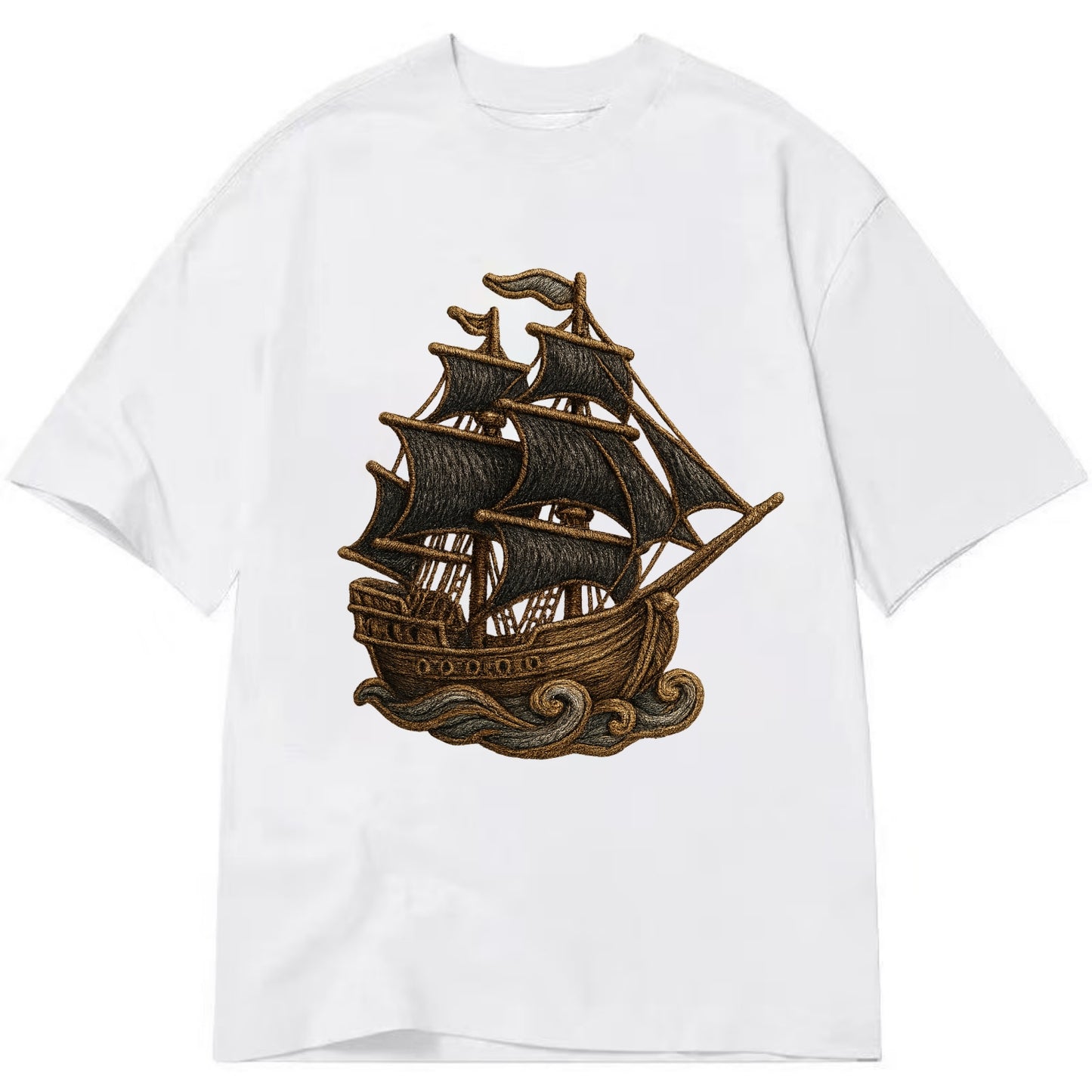 Pirate Ship  - Classic T-shirt - White