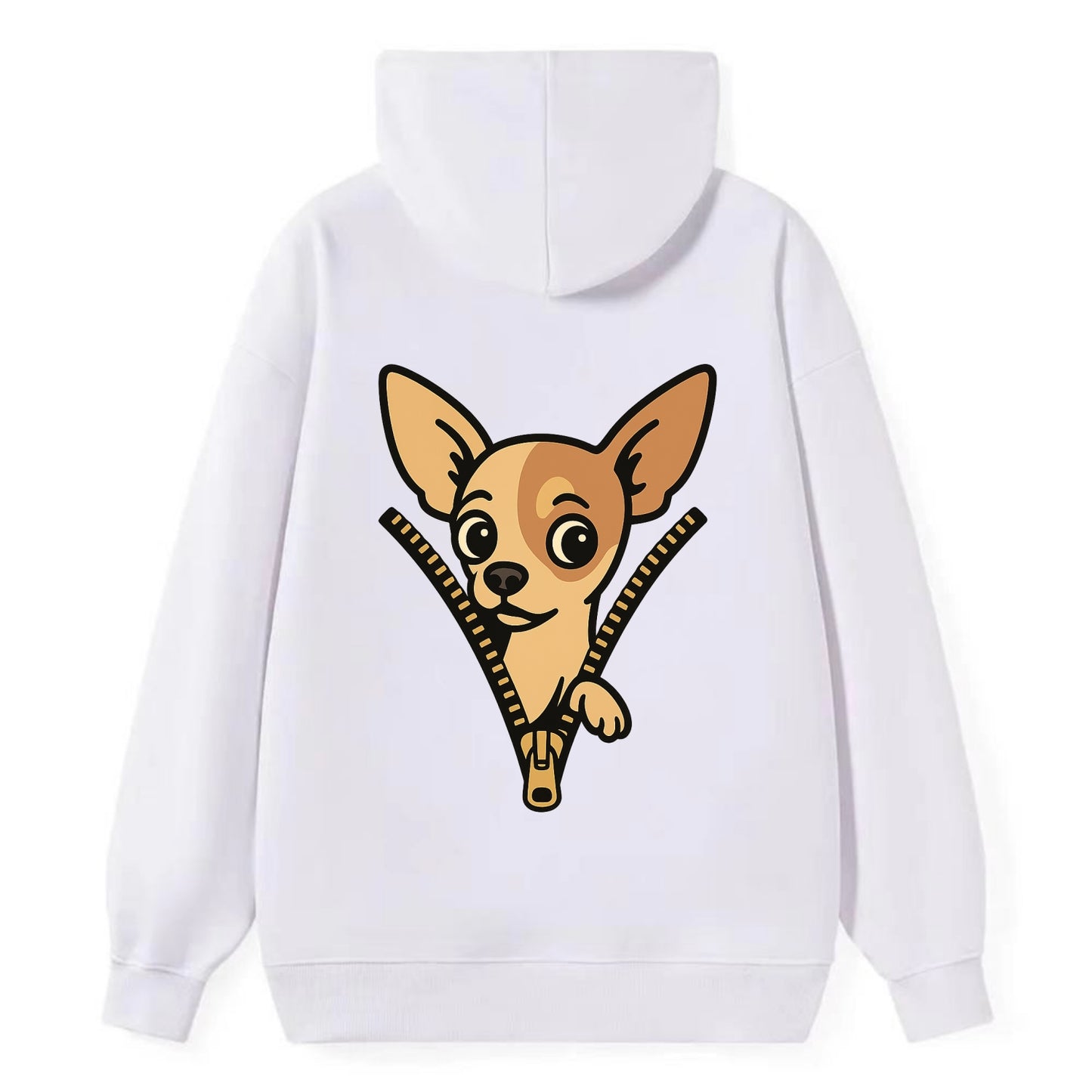 Chihuahua - Classic Pullover Hoodie - White