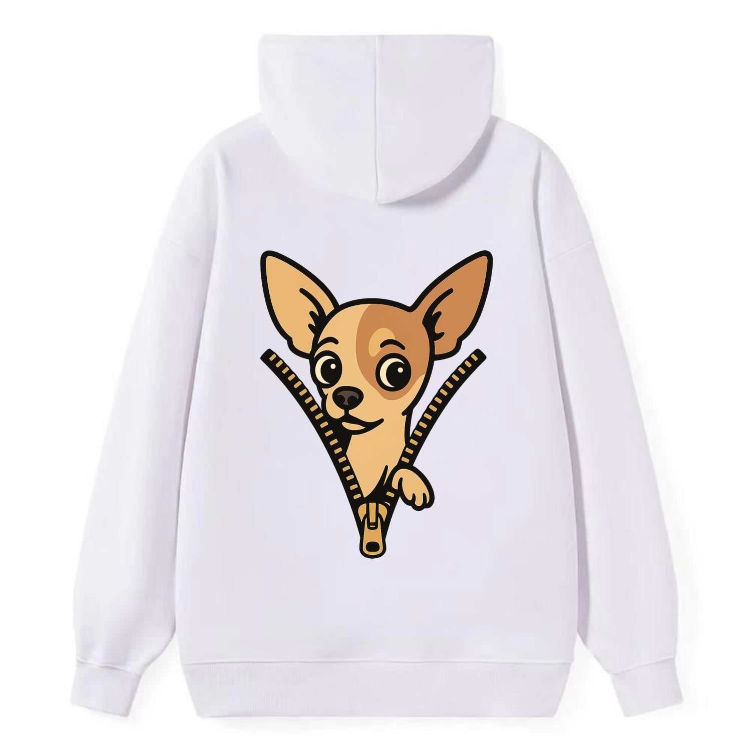 Chihuahua - Classic Pullover Hoodie - White