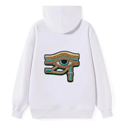 Eye of Horus - Classic Pullover Hoodie - White