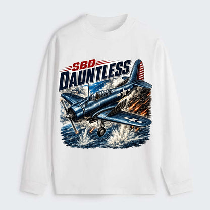 Sbd Dauntless - Classic Long Sleeve Shirt - White