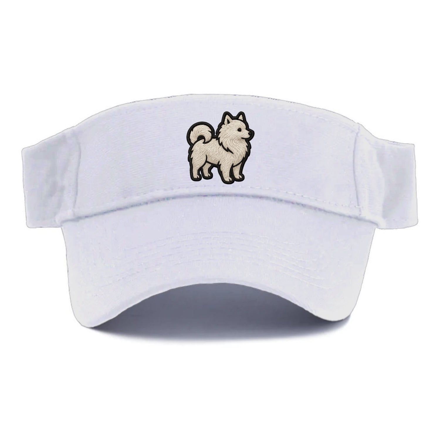 Japanese Spitz - Contemporary white spit - Visor - White