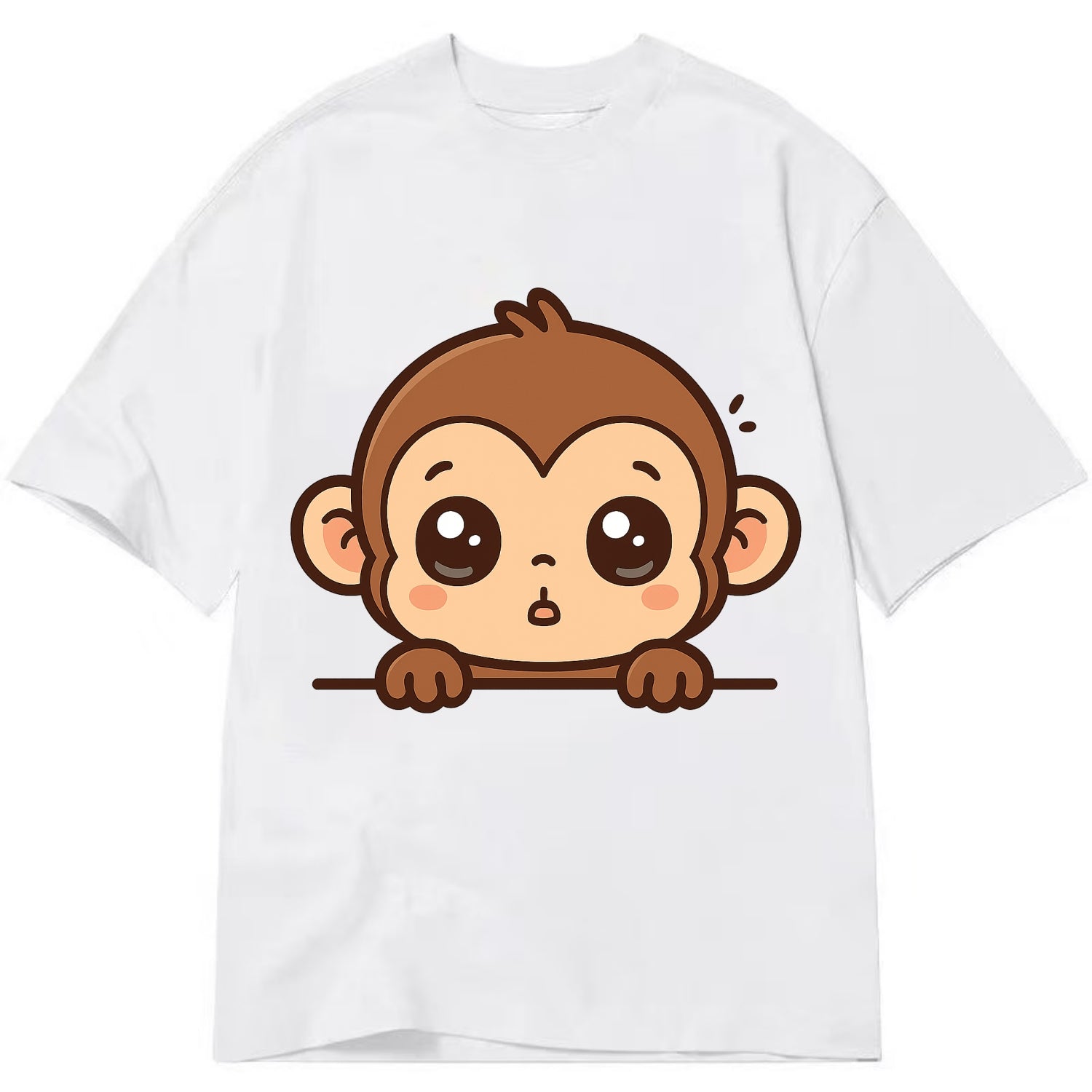 Baby Monkey  - Classic T-shirt - White