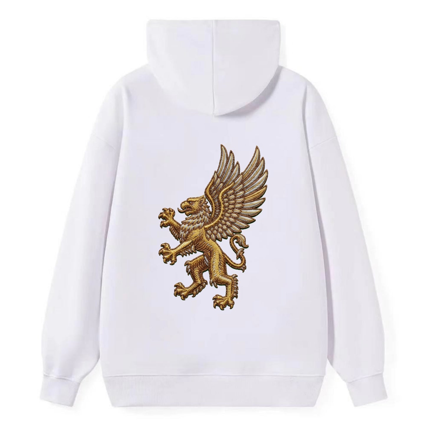 Griffin - Classic Pullover Hoodie - White