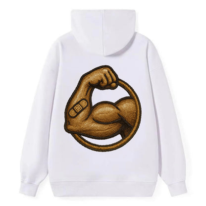 Sore Today Strong Tomorrow  - Classic Pullover Hoodie - White