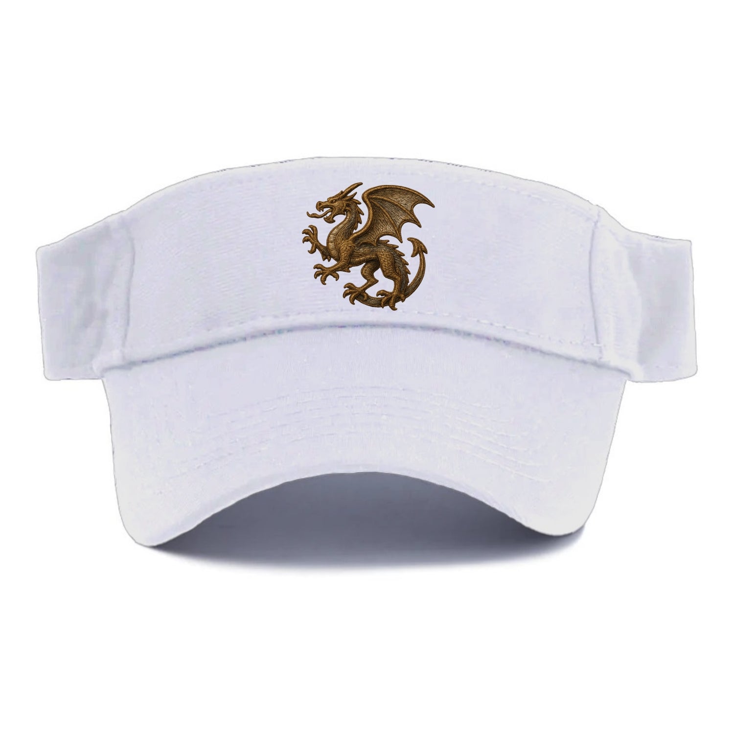 Dragon Silhouette  - Visor - White