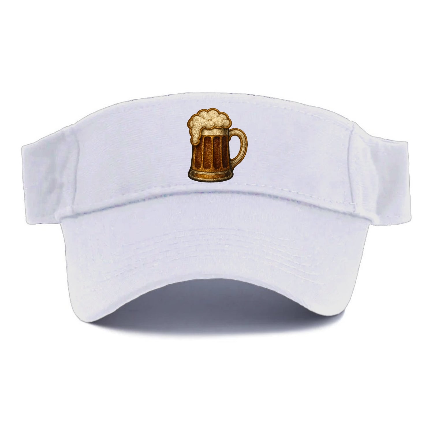 Beer Mug  - Visor - White