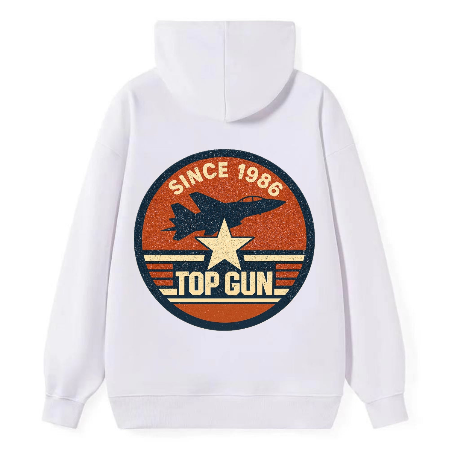 Top Gun Since 1986 - Classic Pullover Hoodie - White