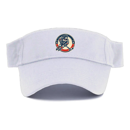 Fearless Ice Warrior - Visor - White