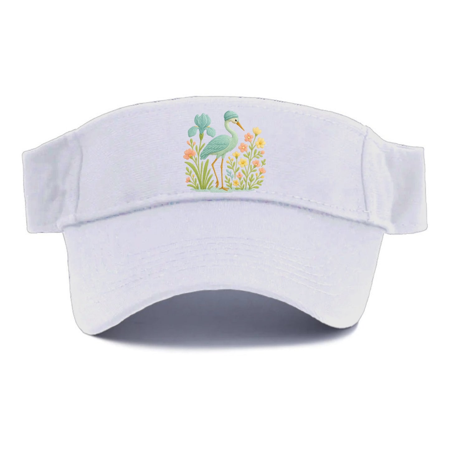 Mint Crane - Visor - White