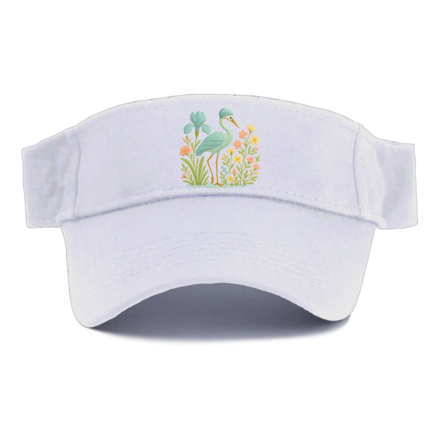 Mint Crane - Visor - White