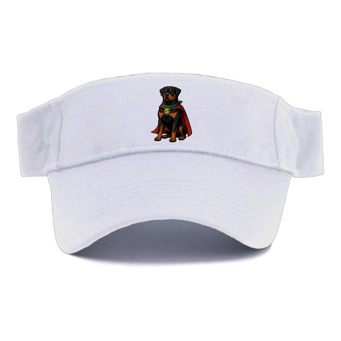 Rottweiler Strong Hero  - Visor - White