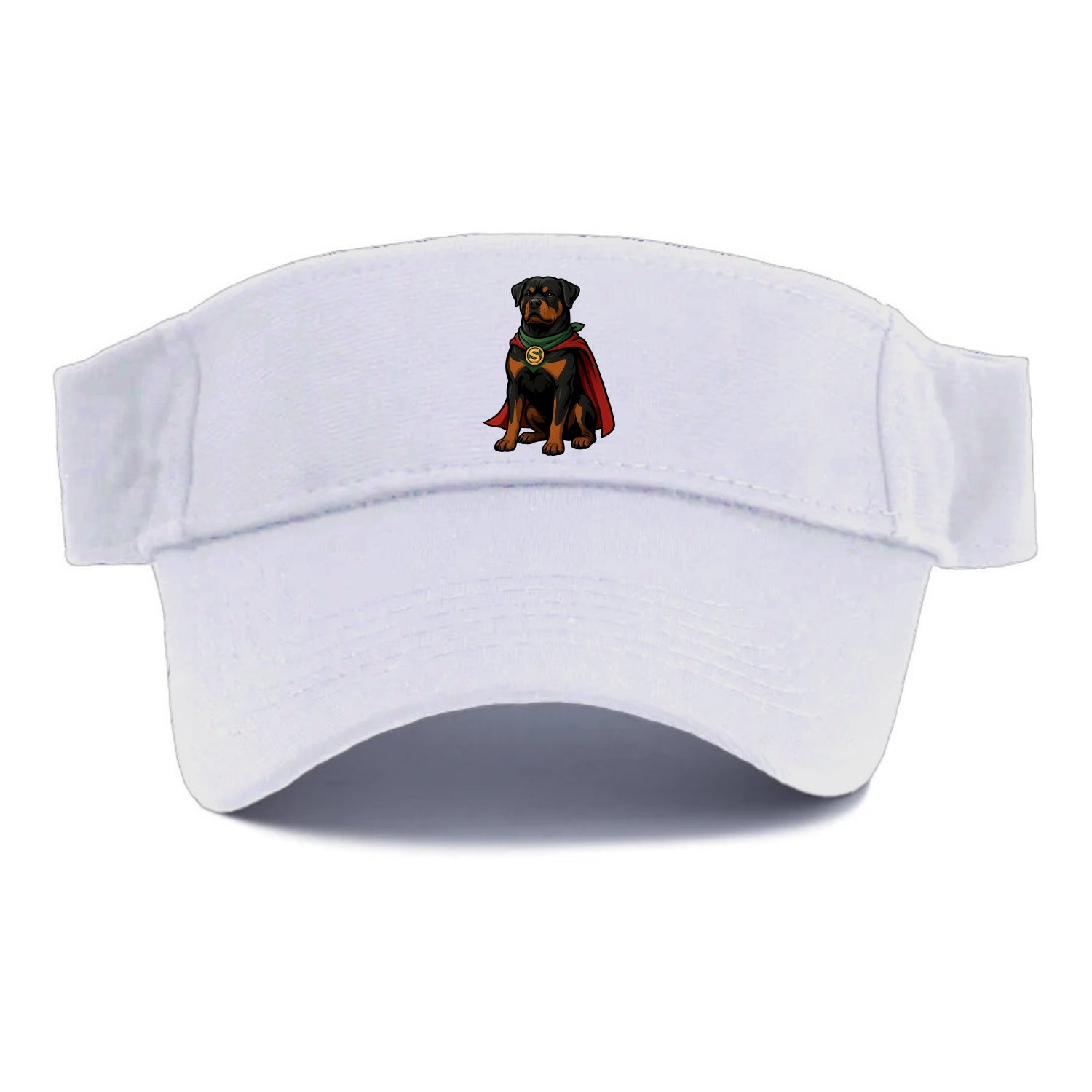 Rottweiler Strong Hero  - Visor - White