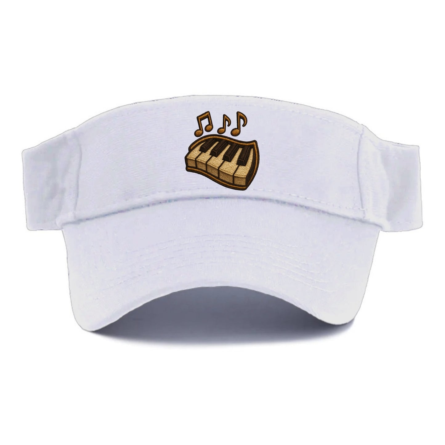 Piano Keys  - Visor - White
