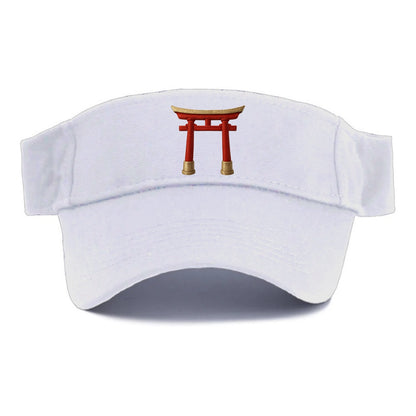 Japanese Torii Gate  - Visor - White