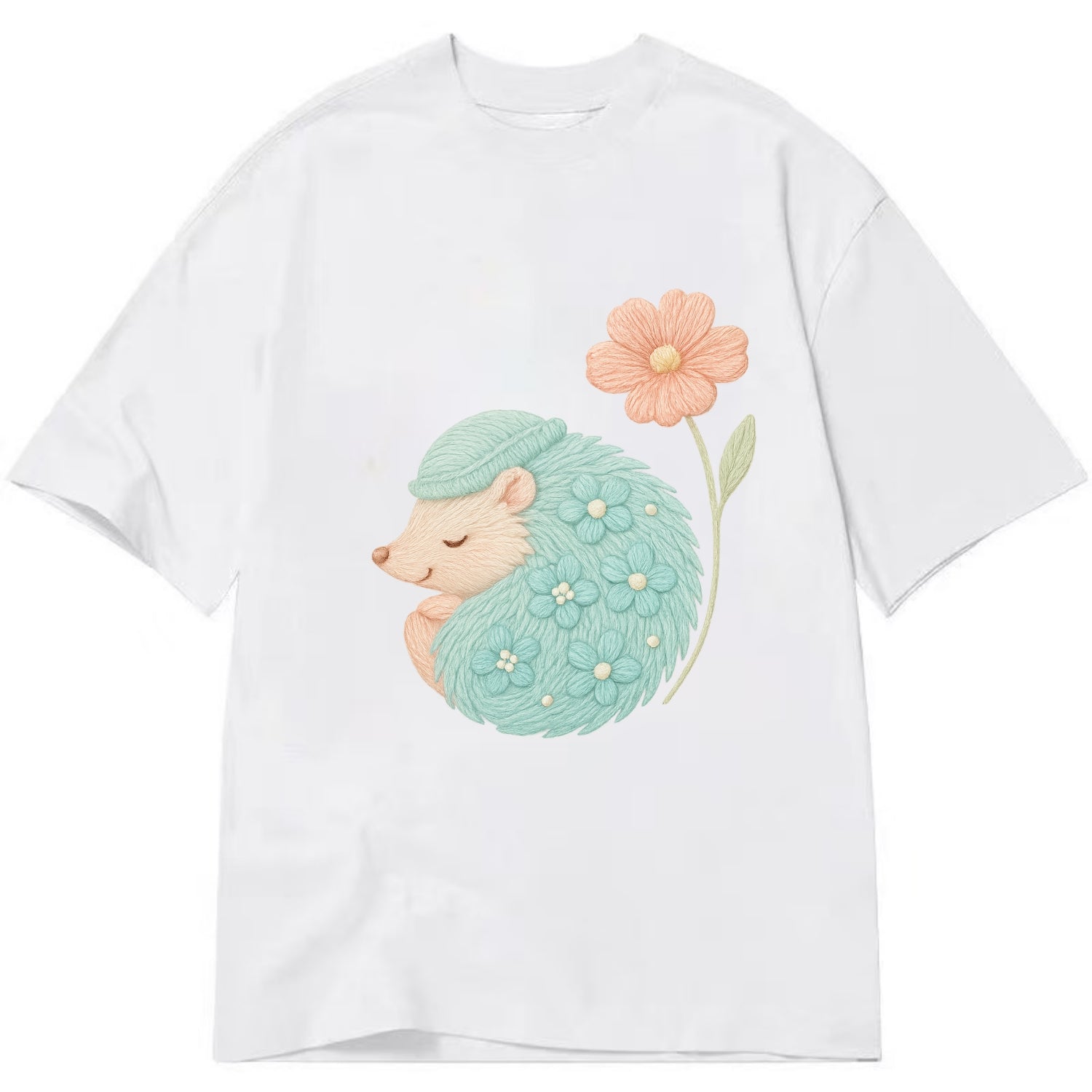 Aqua Hedgehog - Classic T-shirt - White