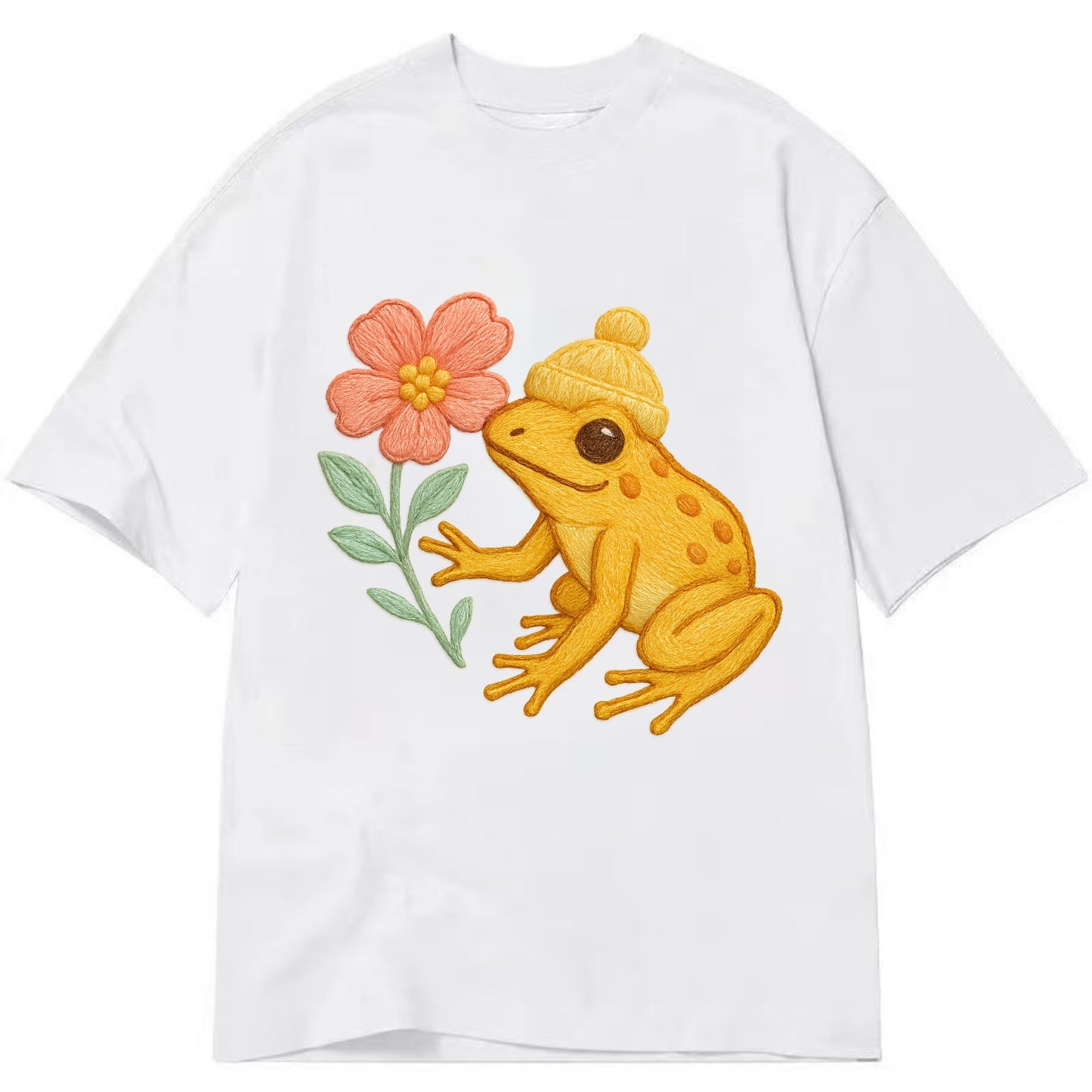 Yellow Dart Frog - Classic T-shirt - White