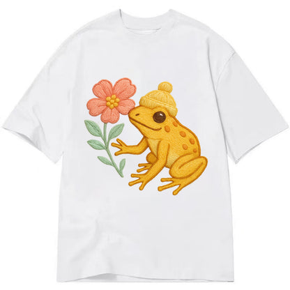 Yellow Dart Frog - Classic T-shirt - White