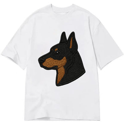 Beauceron - Contemporary French herder d - Classic T-shirt - White