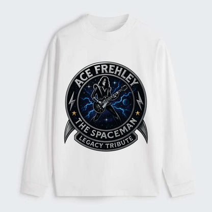 Ace Legacy Seal - Classic Long Sleeve Shirt - White