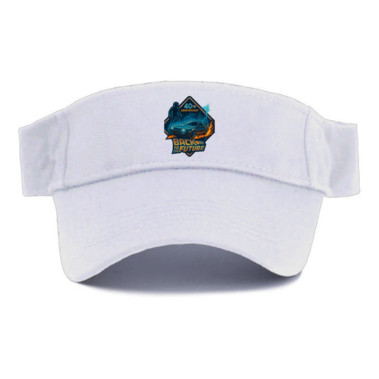 Back To The Future 40th Anniversary 2 - Visor - White