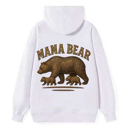 Mama Bear  - Classic Pullover Hoodie - White