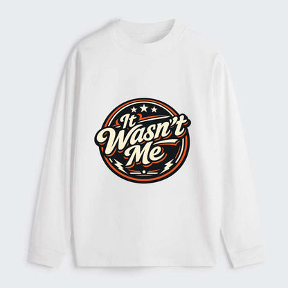Unapologetic Rebel Emblem - Classic Long Sleeve Shirt - White