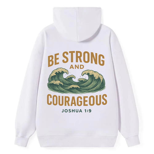 Joshua 1:9 Ocean - Classic Pullover Hoodie