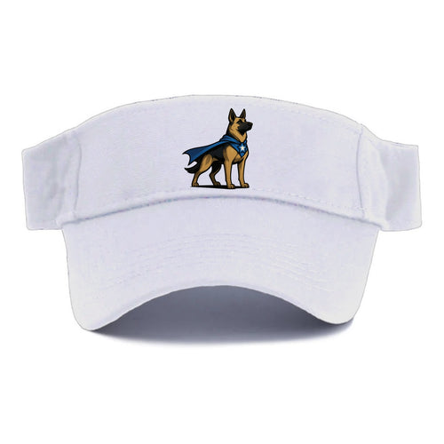 German Shepherd Patriotic Hero  - Visor