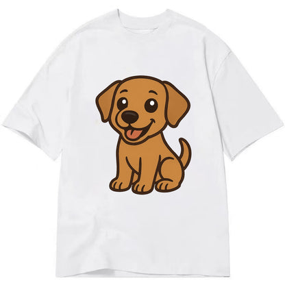 Labrador - Happy panting expression - Classic T-shirt - White