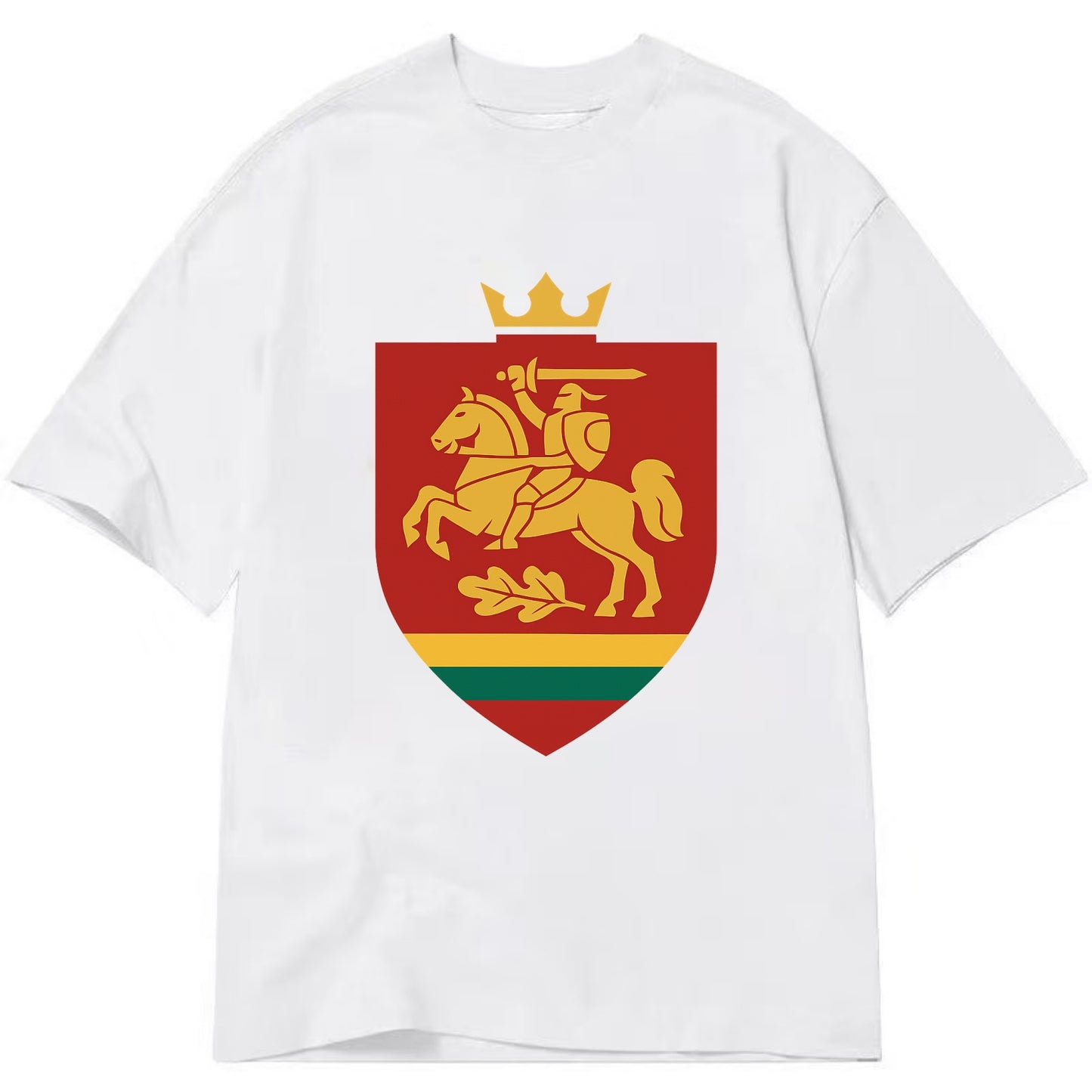 Lithuania Royal Logo  - Classic T-shirt - White