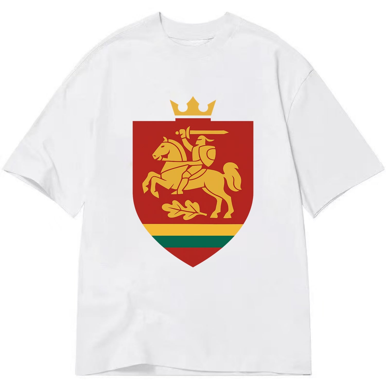 Lithuania Royal Logo  - Classic T-shirt - White