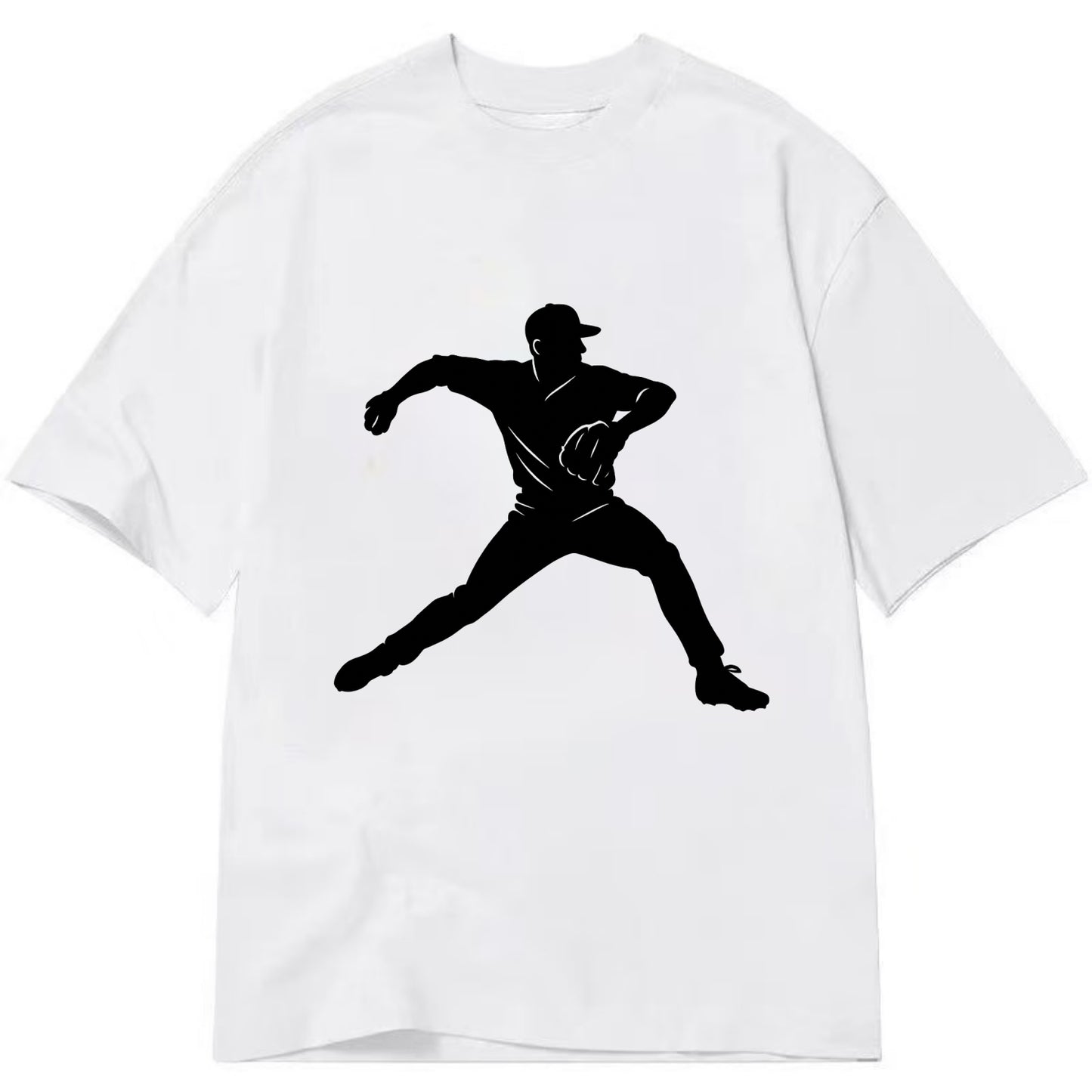 Baseball pitcher wind-up motion - Classic T-shirt - White
