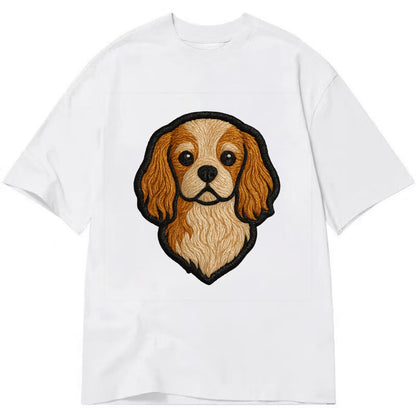 Cavalier King Charles Spaniel - Modern g - Classic T-shirt - White