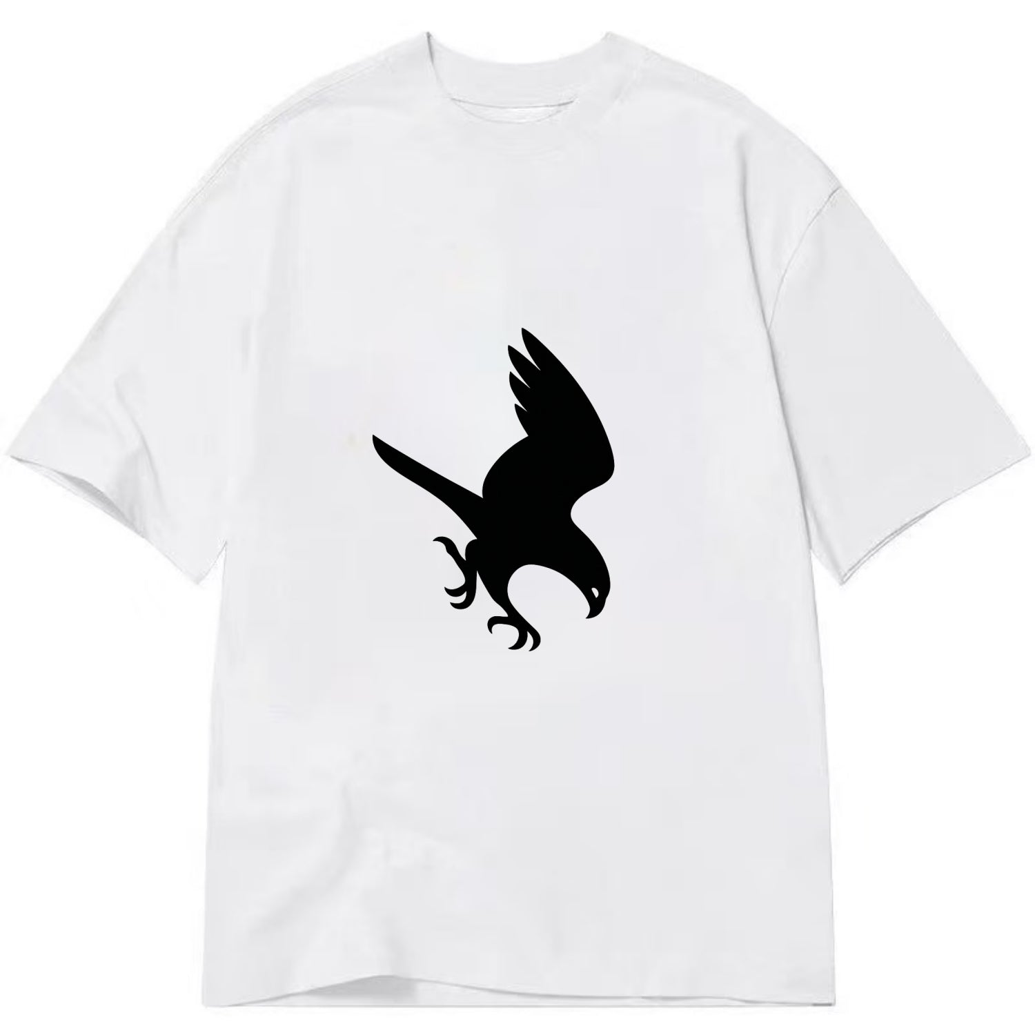 Hawk diving for prey - Classic T-shirt - White