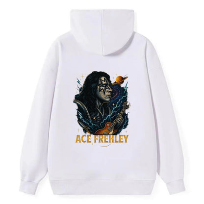 Icon Portrait - Classic Pullover Hoodie - White