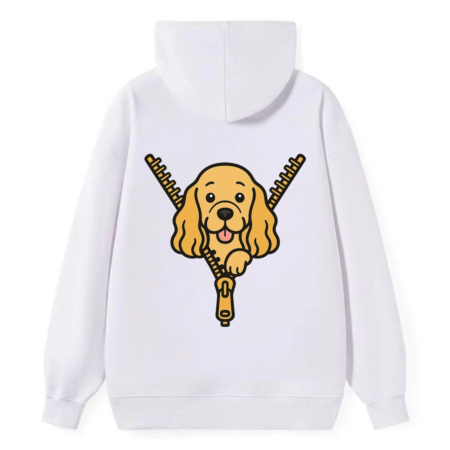 Cocker Spaniel - Classic Pullover Hoodie - White
