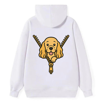 Cocker Spaniel - Classic Pullover Hoodie - White