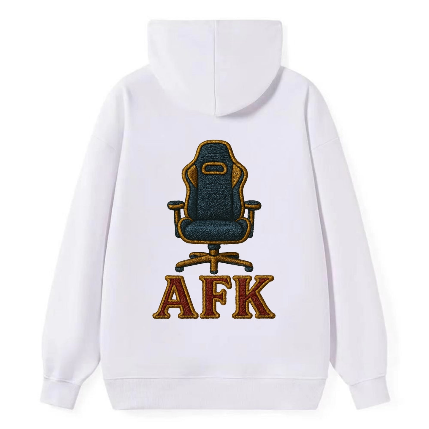 AFK   - Classic Pullover Hoodie - White