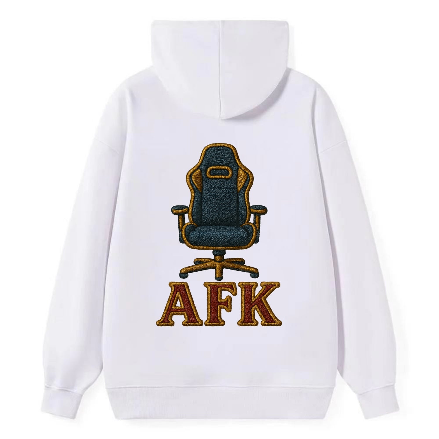 AFK   - Classic Pullover Hoodie - White