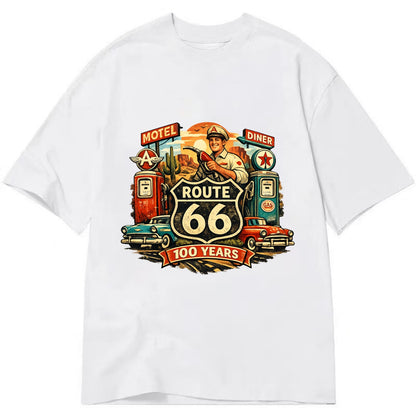 FILL ER UP | Vintage gas pumps | Flying A or Texaco style | Service station | - Classic T-shirt - White