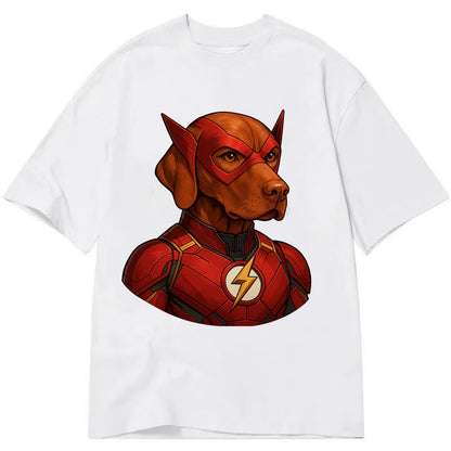 Vizsla Speed Hero  - Classic T-shirt - White