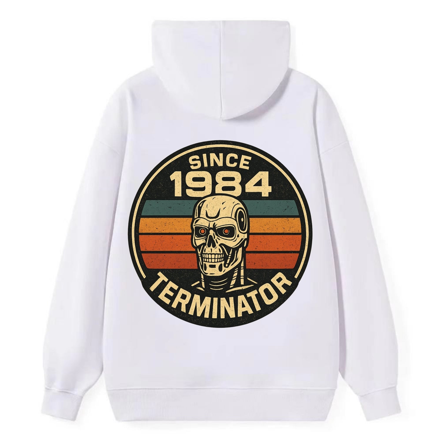 Terminator - Classic Pullover Hoodie - White
