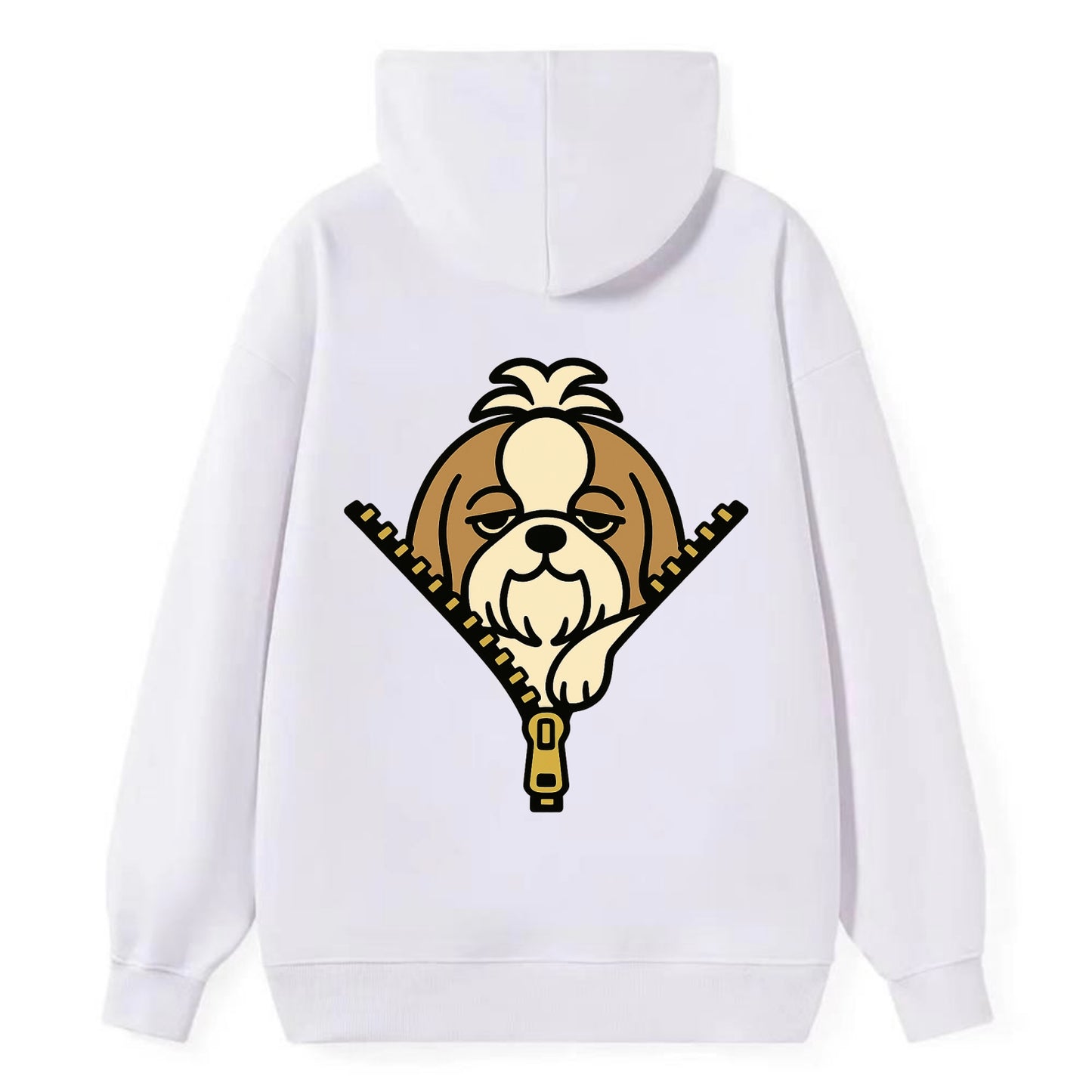 Shih Tzu - Classic Pullover Hoodie - White