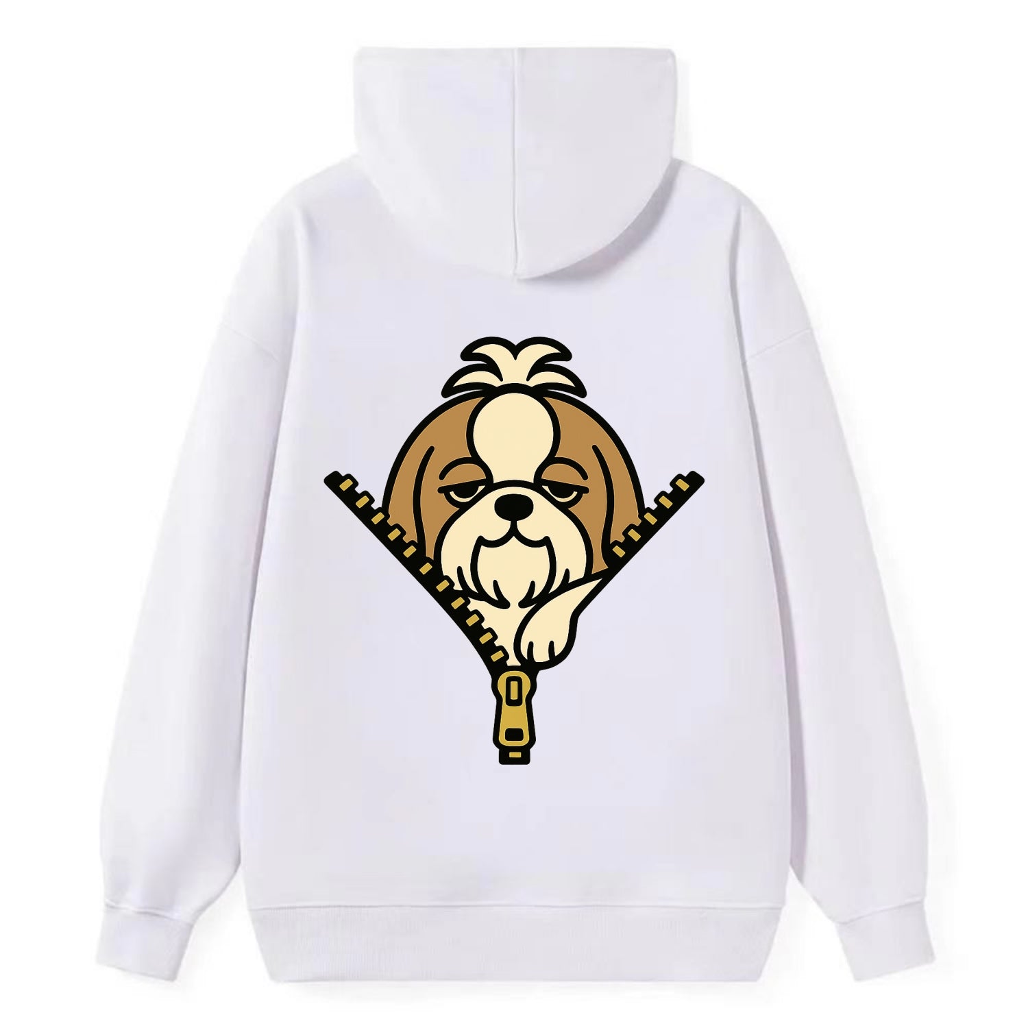 Shih Tzu - Classic Pullover Hoodie - White