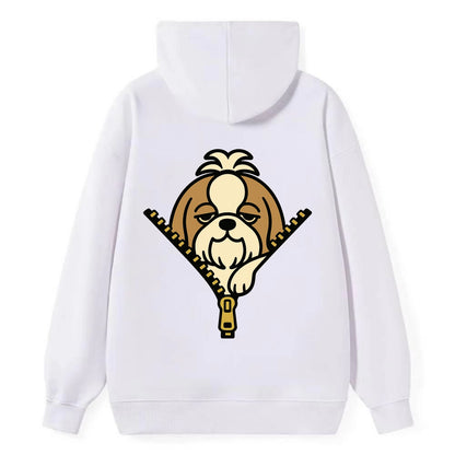 Shih Tzu - Classic Pullover Hoodie - White