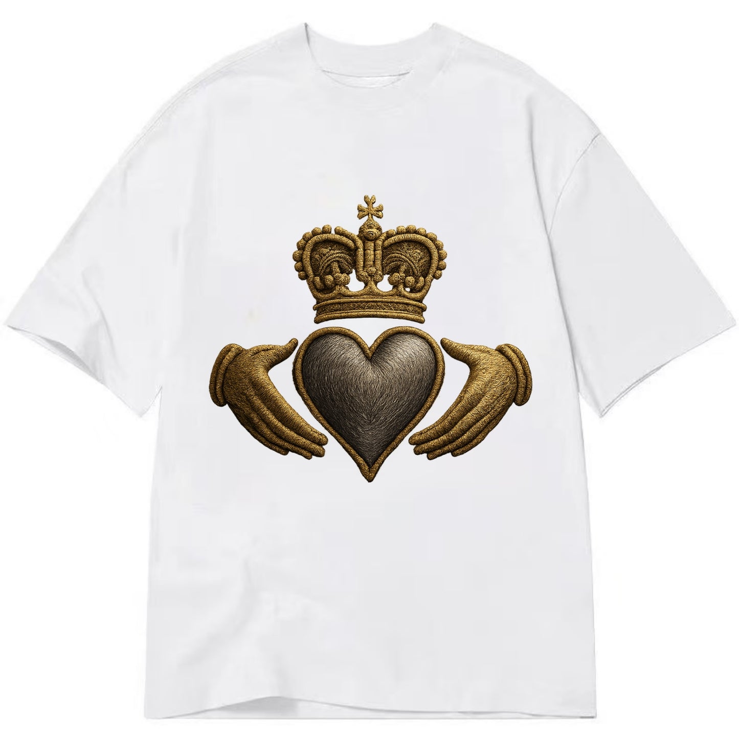Claddagh Symbol  - Classic T-shirt - White