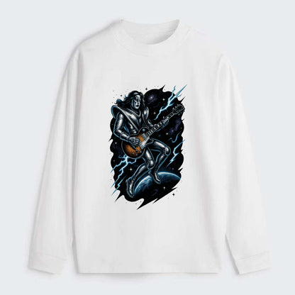 Ace in Zero Gravity - Classic Long Sleeve Shirt - White